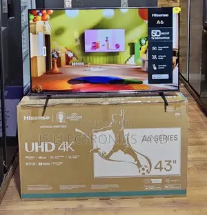 Hisense 43-Inch Smart 4K TV with Free Bracket