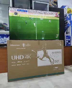 Hisense 50-Inch 4K Smart TV with Free Wall Bracket