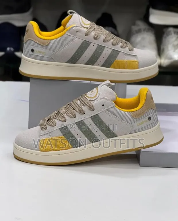 Viatu vya Ngozi vya Adidas Campus kwa Wanaume - 1
