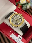 Men's Tsera Analog Watch with Leather Strap - Brand New - 1