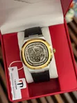 Men's Tsera Analog Watch with Leather Strap - Brand New - 4