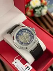 Men's Tsera Analog Watch with Leather Strap - Brand New - 5