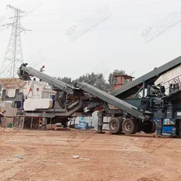 Mobile Impact Crushing Station - Ready for Use - 1