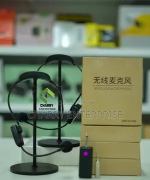 Professional Wireless Headset Microphone Double Set