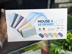 Generic Rechargeable Wireless Bluetooth Keyboard & Mouse Combo