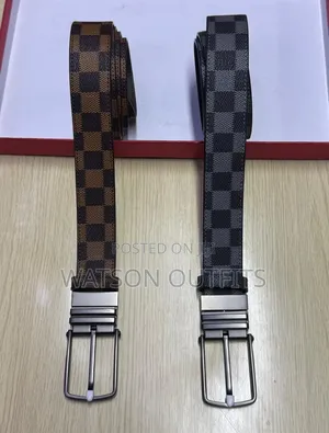 Men's Genuine Leather Belts - Brand New