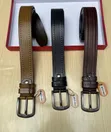 Men's Leather Belt - Branded - 4