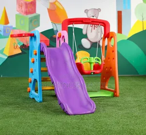 3-in-1 Kid's Playground Swing Set