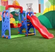 3-in-1 Kid's Playground Swing Set - 2