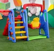 3-in-1 Kid's Playground Swing Set - 3