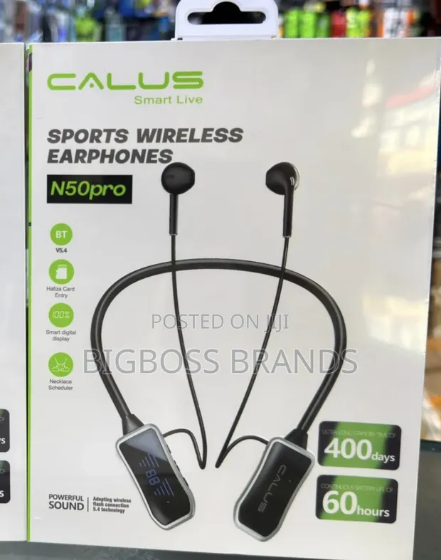 Calus N50 Pro Vipaza Sauti Visivyo na waya na Onyesho - 1