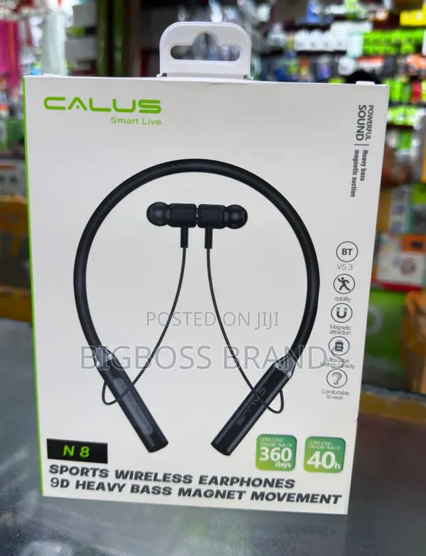 Calus N8 Vipaza Sauti vya Neckband Visivyotumia Waya - 1
