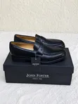 Viatu vya Ngozi vya Wanaume John Foster Moccasins - 2