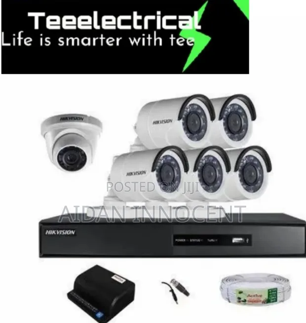 Hikvision Set Kamili ya CCTV Kamera 6 - 1