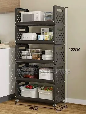 Multipurpose Plastic Storage Rack