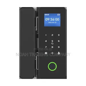 Glass Door Smart Lock - Biometric, Card, Password