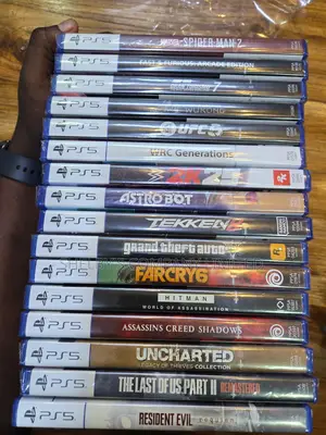 CD za Michezo ya Playstation 5