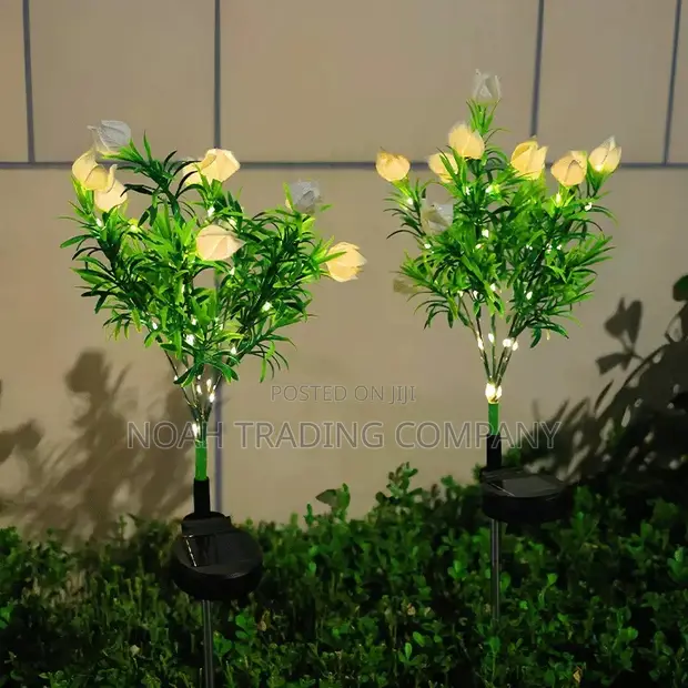 Garden LED Flower Lamp - Solar Powered - 1