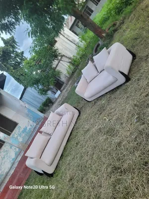 Used Sofa Set (3:2) - Spring/Fibers