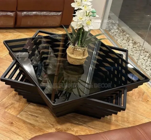 Classic Wooden Coffee Table - 1