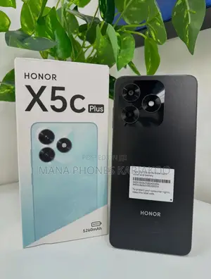 New Honor X5c Plus 128GB Black