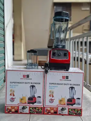Heavy Duty Blender West Stronger Lt.2 2-in-1 Unbreakable Jug