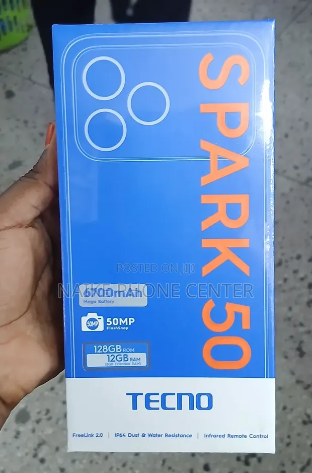 New Tecno Spark 50 128GB Gray - 1