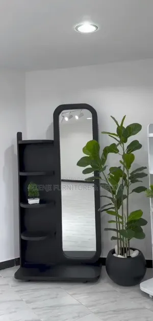 Black Wood-Mode Dressing Table