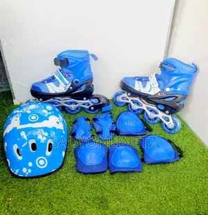 Adjustable Roller Skates (Sizes 34-37) with Lights