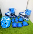 Adjustable Roller Skates (Sizes 34-37) with Lights - 1