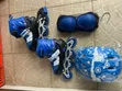 Inline Skates Set with Safety Gear - Blue - 2