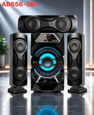 Aborder Subwoofer Model AB656-3BT with Tower Speakers