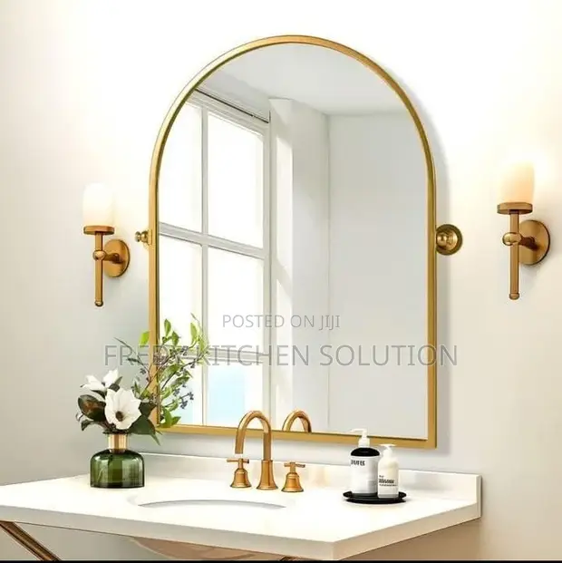 Wall Mirror 70x140cm - Metal Frame - 1