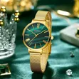 Curren Ladies Watch - Gold Mesh Strap - 1