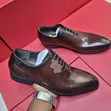 Viatu vya Wanaume Clarks Moccasins - Ngozi Safi - 5