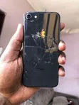 Apple iPhone 8 64GB Black (Used, Cracked Screen) - 1