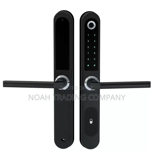 Glass Door Smart Lock - App, Card, Fingerprint, Password, Key - 1