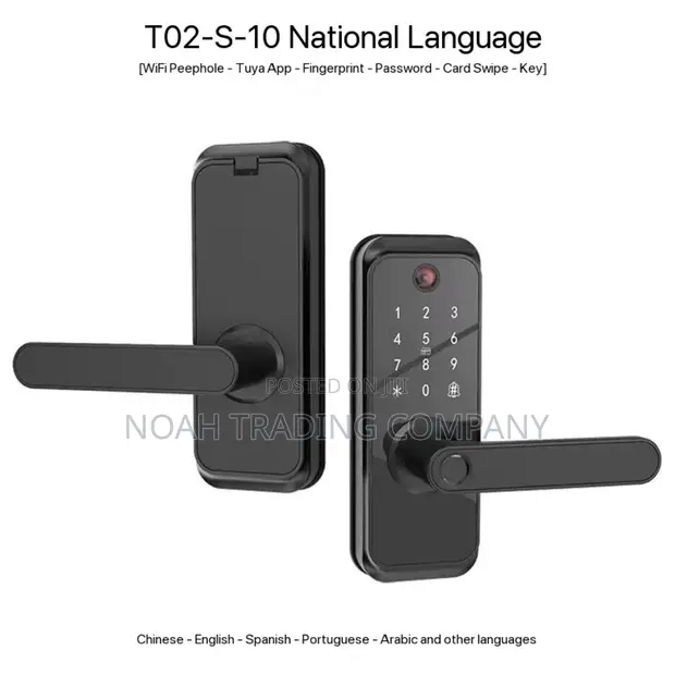 Apartment Smart Door Lock - Fingerprint, App WiFi - 1