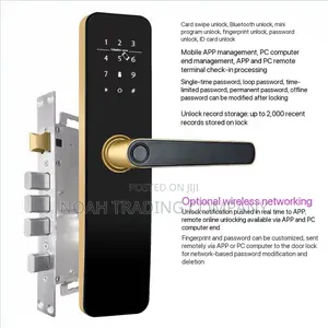 Smart Home Lock - Fingerprint, App, WiFi