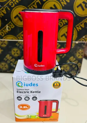 Qiudies Electric Kettle 2.2L FK-0316 Red