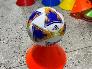 Adidas Soccer Ball - White/Blue