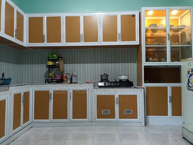 Megfin Aluminium Kitchen Cabinets - 1
