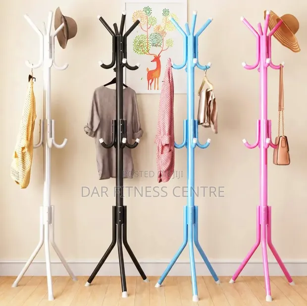 12 Hooks Coat, Hat & Bag Hanger - 1