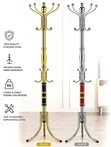 Stainless Steel Coats and Hats Rack - 1