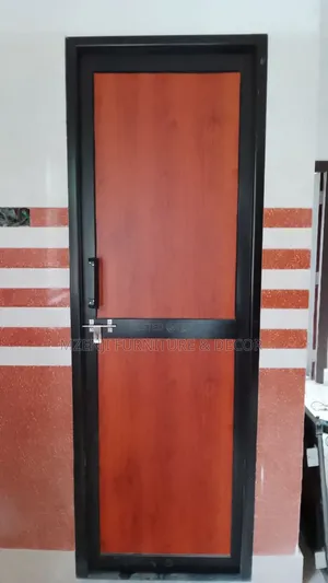 Oska Rio UPVC Toilet Door - Bronze Frame