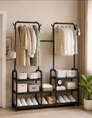 Multi-Functional Coat & Shoes Rack