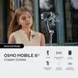 DJI Osmo Mobile 8P Creator Combo Handheld Gimbal - 2
