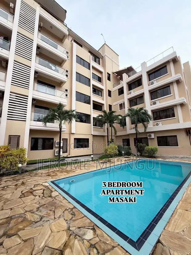 Furnished 3-Bedroom Apartment for Rent in Masaki - 1