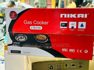 Brand New Nikai 2-Burner Gas Cooker