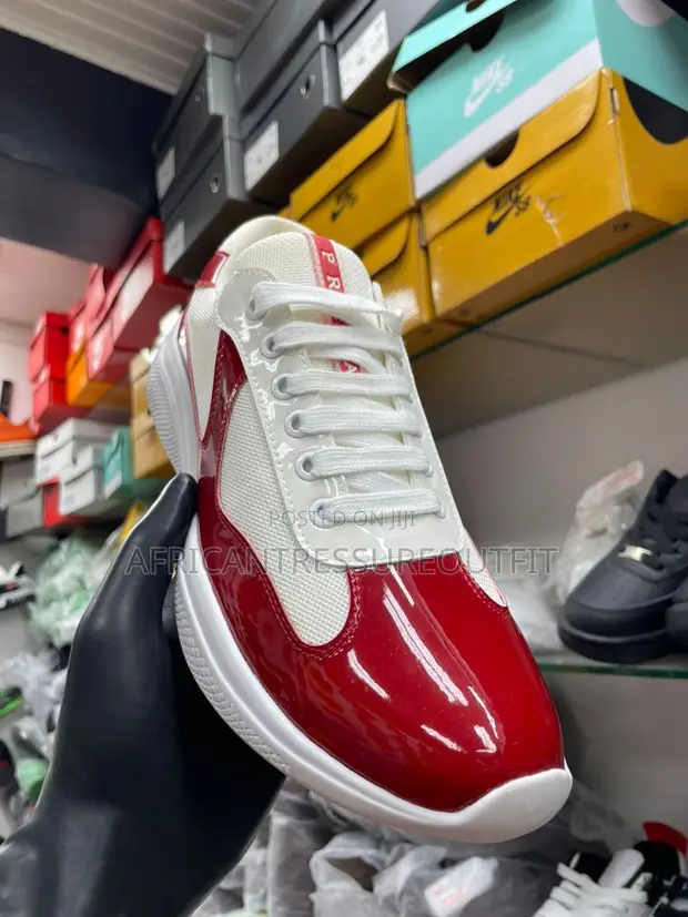 Prada American Cup Low-Top Sneakers - 1